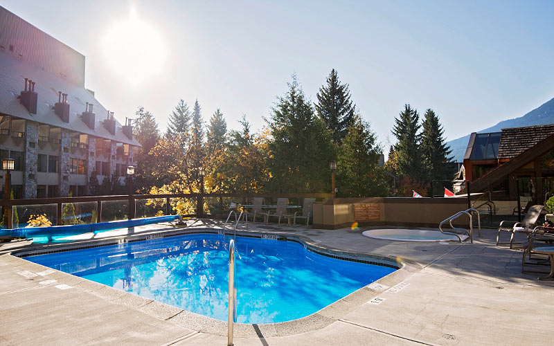 Whistler Village Inn and Suites outdoor pool