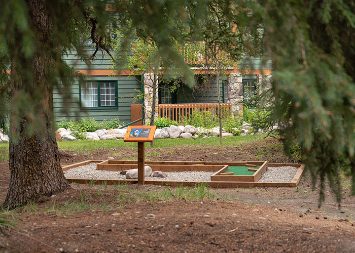 Mini Golf Course at Lake Louise Inn